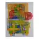 Juguete Pista Armatodo De Laberinto Piquis Canicas Track Maze 306 Pz Ref 940it