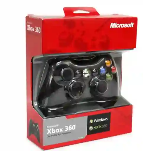 Control Alámbrico Compatible Con Xbox 360 Y Pc
