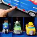 Bus Paw Patrol Patrulla Canina Incluye 3 Carros Juguete Niño Rojo Con Azul