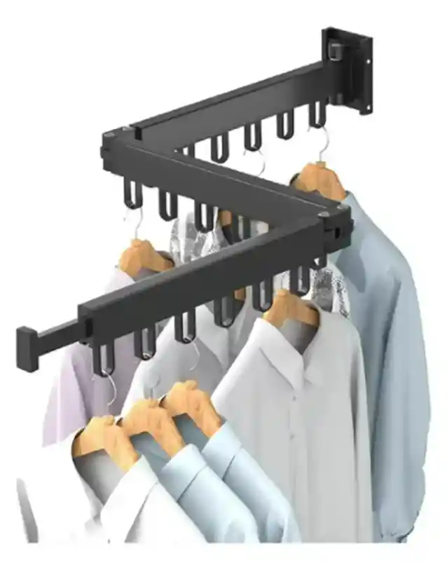 Tendedero De Ropa Brazo Plegable De Pared