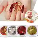 Brillos Para Maquillaje De Rostro, Cabello O Uñas Diseño De Hojas Para Cuerpo Escarcha Para Maquillaje