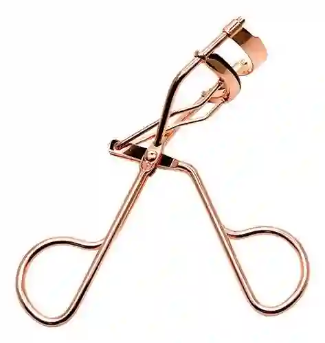 Encrespador Metalico Dorado, Plateado Y Oro Rosa Para Pestañas Marca L`omly Beauty
