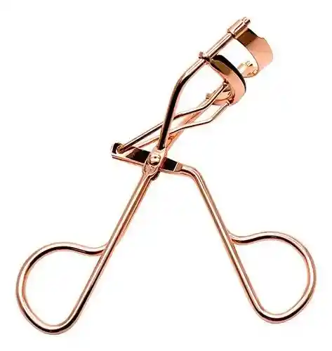 Encrespador Metalico Dorado, Plateado Y Oro Rosa Para Pestañas Marca L`omly Beauty