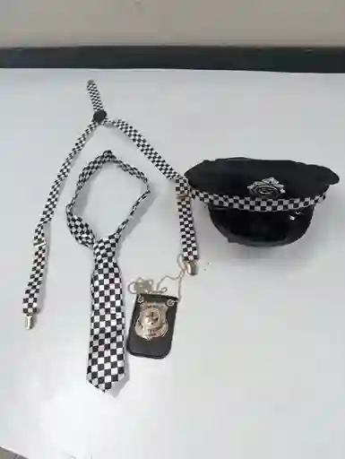 Set De Disfraz De Policía Halloween