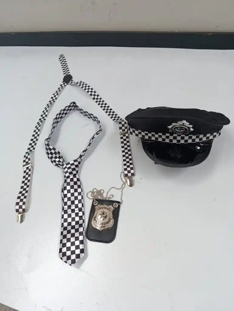 Set De Disfraz De Policía Halloween