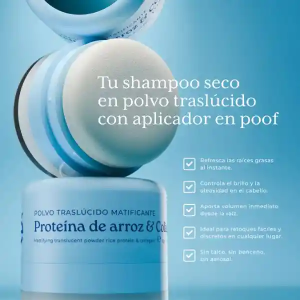 Shampoo En Seco, Polvo Suelto Olé
