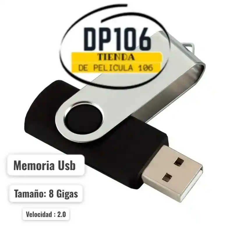 Memoria Usb De 8 Gigas 2.0