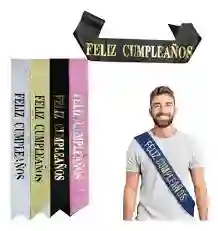 Banda Feliz Cumpleaños Hora Loca Reina Saten Brilli Brilli