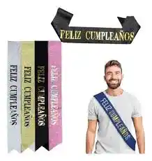 Banda Feliz Cumpleaños Hora Loca Reina Saten Brilli Brilli