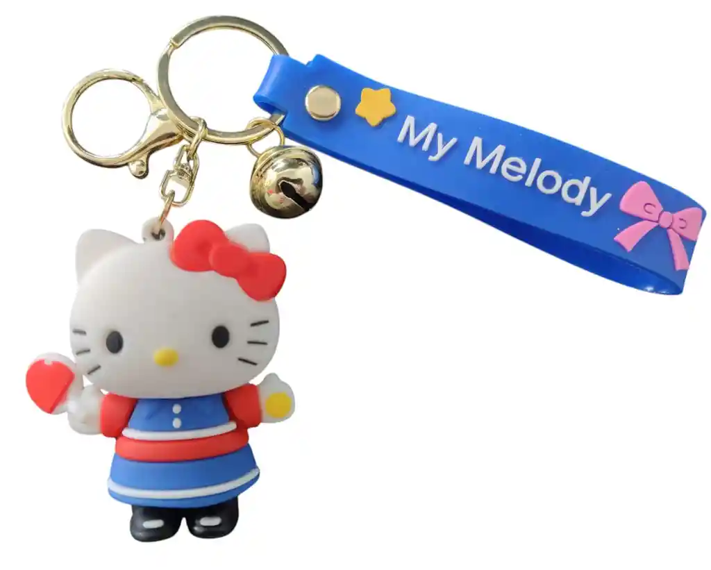 Llavero Diseño De Hello Kitty Para Hombre O Mujer Para Llaves