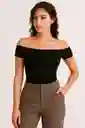 Blusa Cuello Bandeja Atemporal