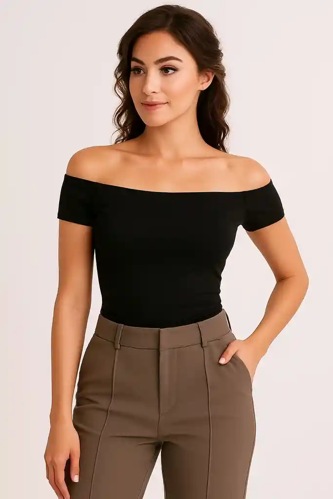 Blusa Cuello Bandeja Atemporal