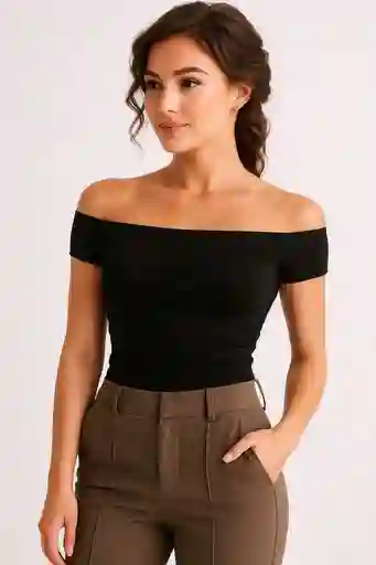 Blusa Cuello Bandeja Atemporal