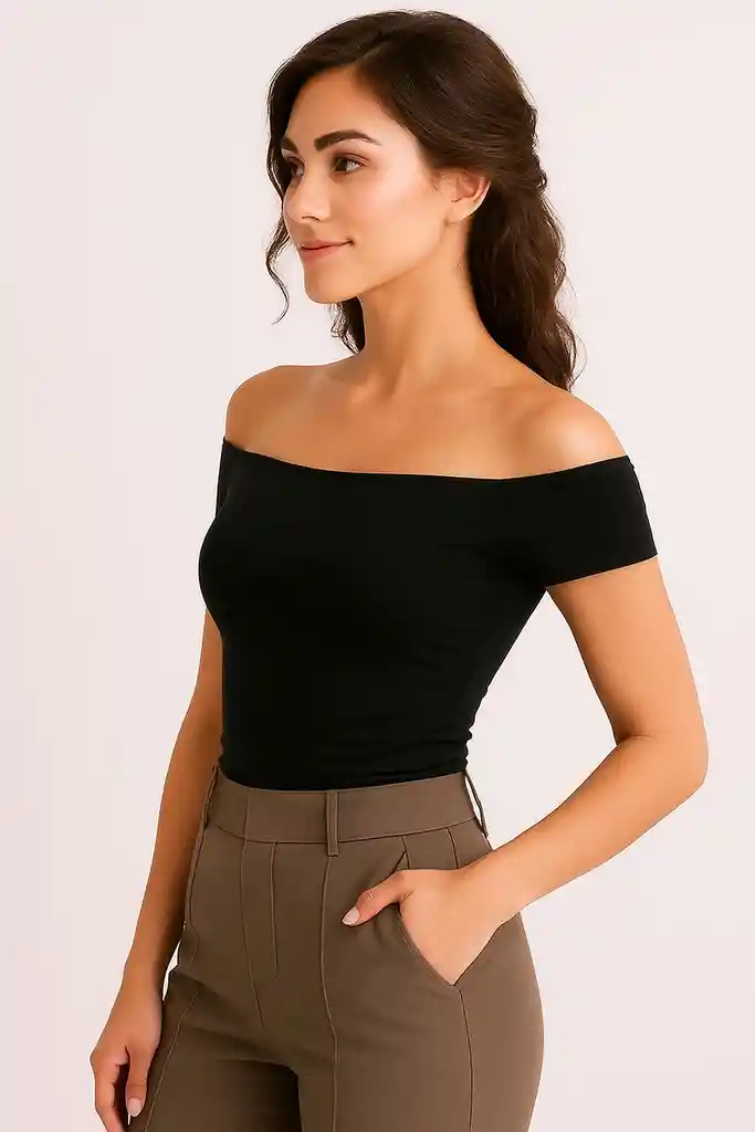 Blusa Cuello Bandeja Atemporal