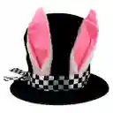 Sombrero Mago Copa Alta Orejas Largas Conejo Disfraz Liebre