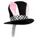 Sombrero Mago Copa Alta Orejas Largas Conejo Disfraz Liebre