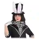 Sombrero Mago Copa Alta Orejas Largas Conejo Disfraz Liebre