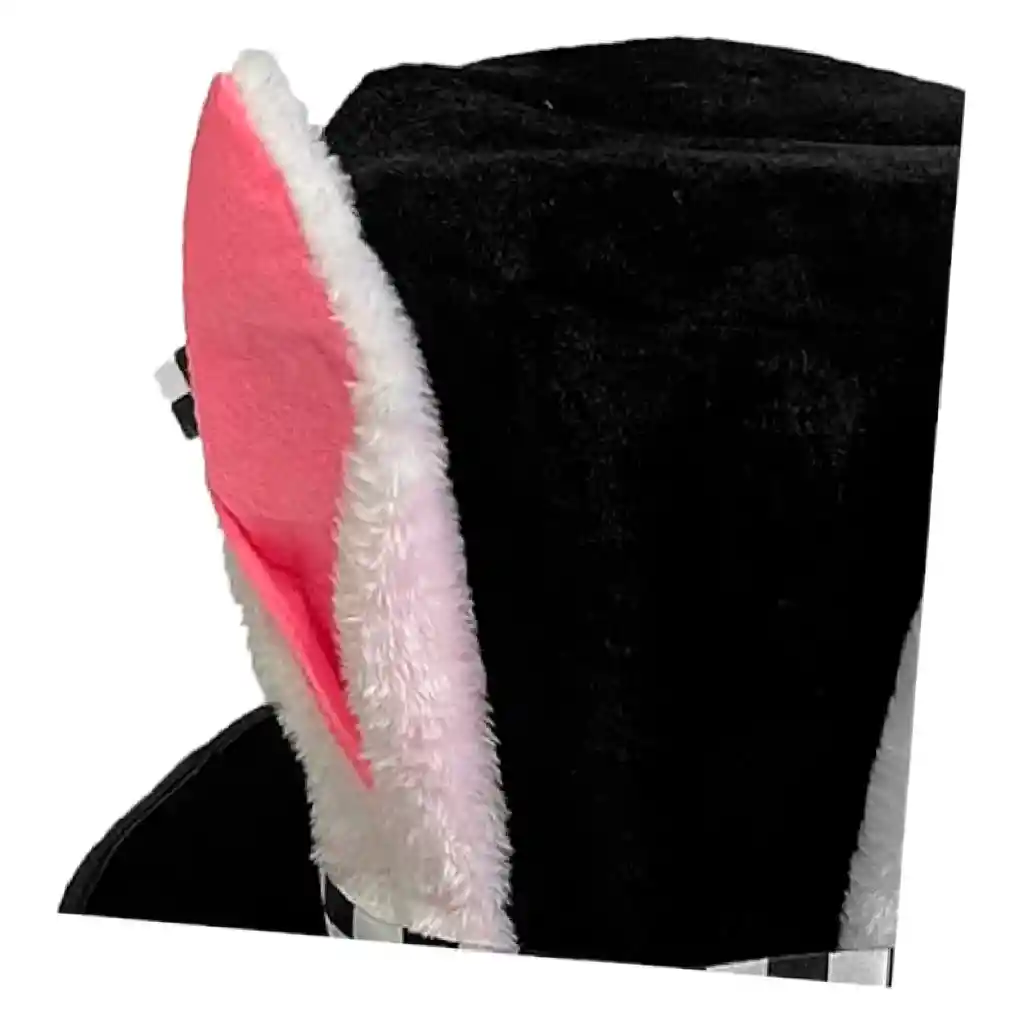 Sombrero Mago Copa Alta Orejas Largas Conejo Disfraz Liebre