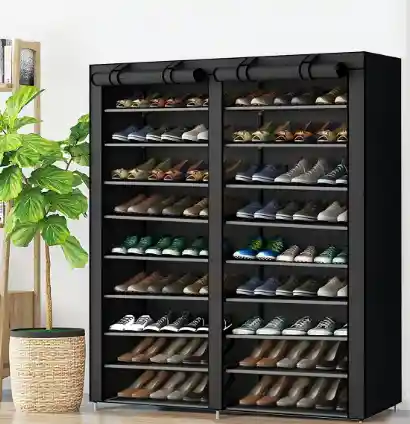 Zapatero De Tela Doble – Organización, Espacio Y Elegancia