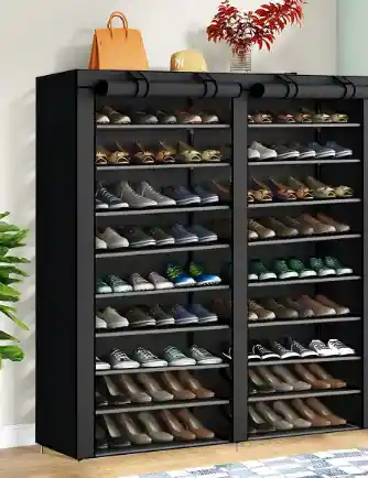 Zapatero De Tela Doble – Organización, Espacio Y Elegancia