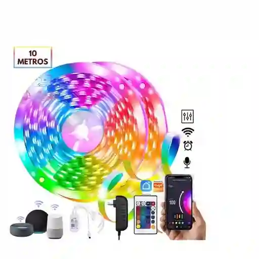 Cinta Luz Rgb 10m Wifi Con App Tuya