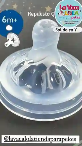 Repuesto Genérico Tetero Avent Natural