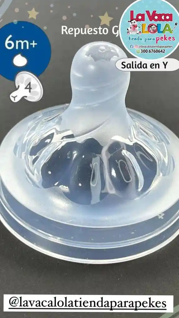 Repuesto Genérico Tetero Avent Natural