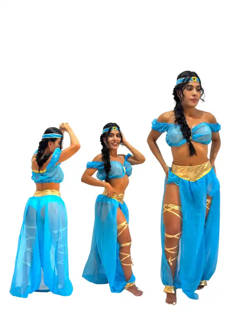 Disfraz Lenceria Sexy Erotico De Arabe Jazmin