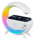 Parlante Portable Bluetooth Cargador Inalambrico Lampara Usb Radio C Blanco Agregar A Favoritos