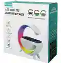 Parlante Portable Bluetooth Cargador Inalambrico Lampara Usb Radio C Blanco Agregar A Favoritos