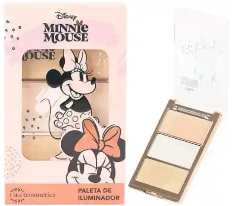 Iluminadores Minnie Mouse 3 Tonos Miis Cosmetics