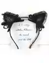 Disfraz Halloween Diadema Orejitas De Encaje “midnight Charm”