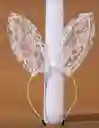 Disfraz Halloween Diadema Orejas De Encaje “bunny Dream”