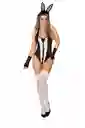 Outlet Disfraz 6438 Conejita M/l Negro - Blanco Mapalé