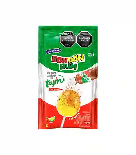 Bon Bon Bum Tajin Sabor Maracuyá