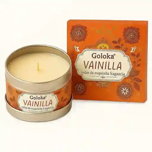 Vela Aromática Goloka Vainilla