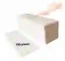 100 Tiras Bandas Depilar Cera Tibia