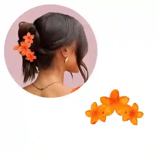 Pinza Caimán Gancho Flores Hawaianas Pelo Cabello
