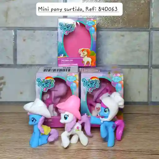 Mini Pony Surtido Sorpresa 5.5cms