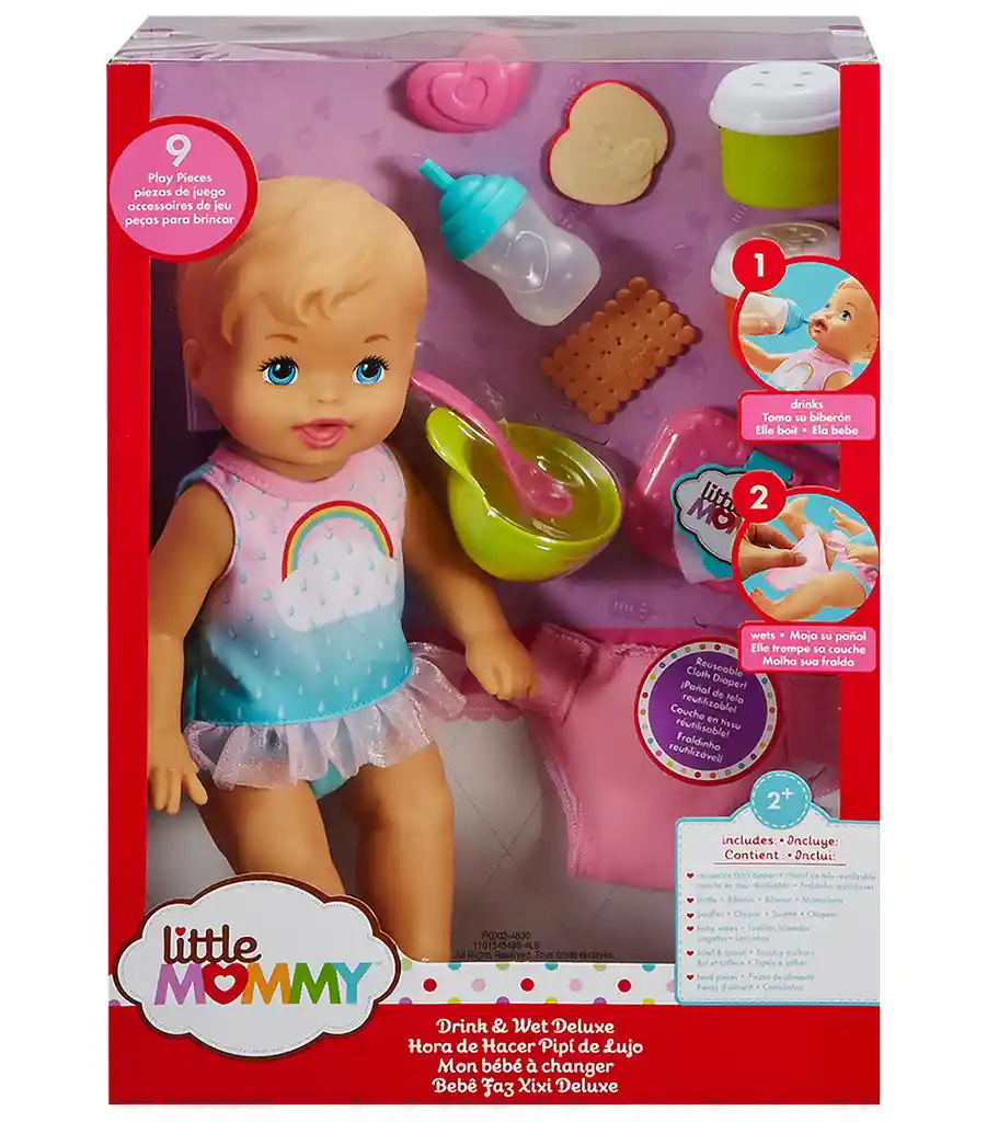Little Mommy Kit Hora De Hacer Pipi Original