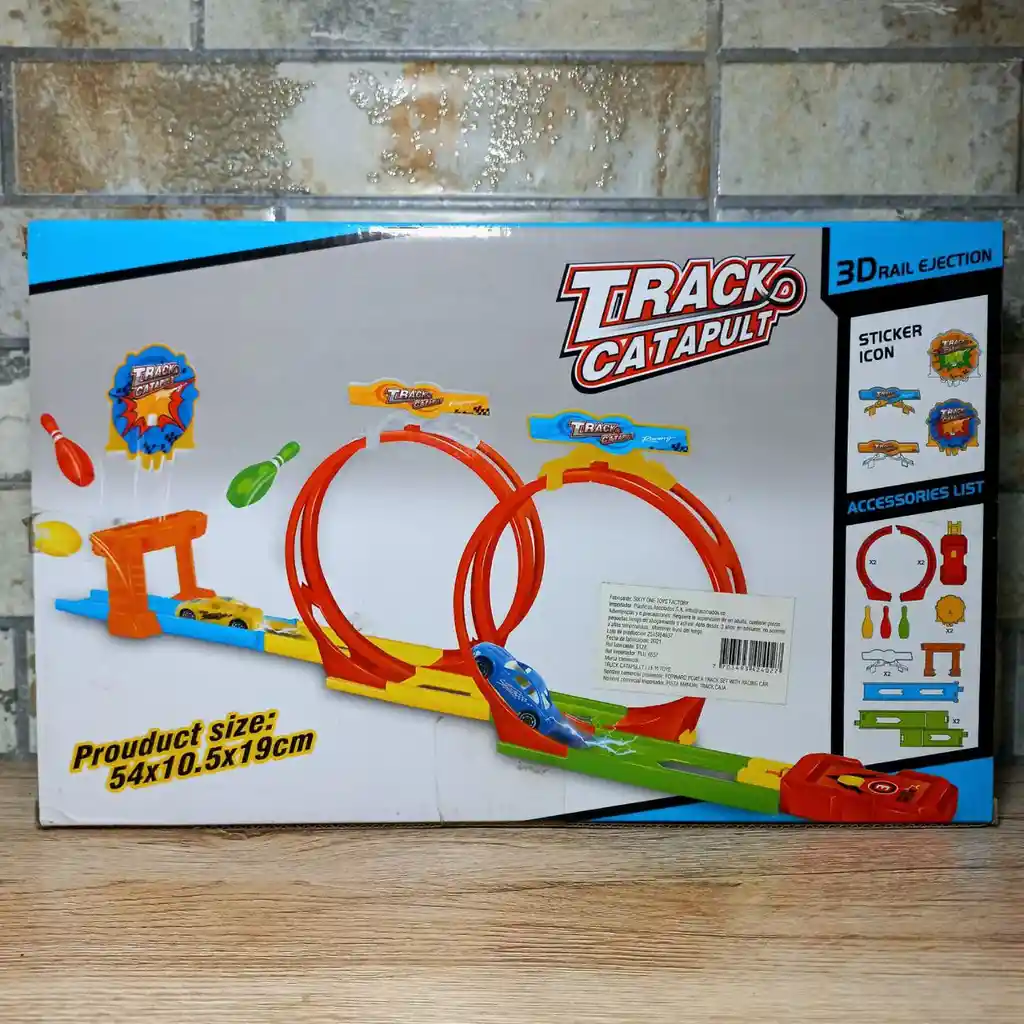 Pista Carros Track Racing 360°