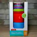 Juego Apilable Para Bebé 69cms/motricidad Fina