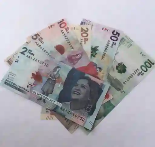 Billete Didáctico Pesos Colombianos X100 Con Monedas 🇨🇴💰