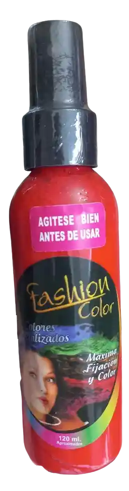 Tinte Temporal Para Cabello En Spray, Rojo - Halloween