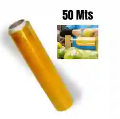 Vinipel Transparente Para Alimentos Film Plástico Rollo X 50 Mts