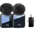 Microfono Inalámbrico De Solapa Celular Tablet F11-2