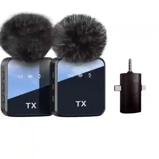 Microfono Inalámbrico De Solapa Celular Tablet F11-2