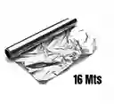 Papel Aluminio Multiusos Rollo X 16 Metros