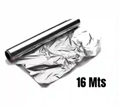Papel Aluminio Multiusos Rollo X 16 Metros