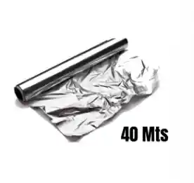 Papel Aluminio Multiusos Rollo X 40 Metros